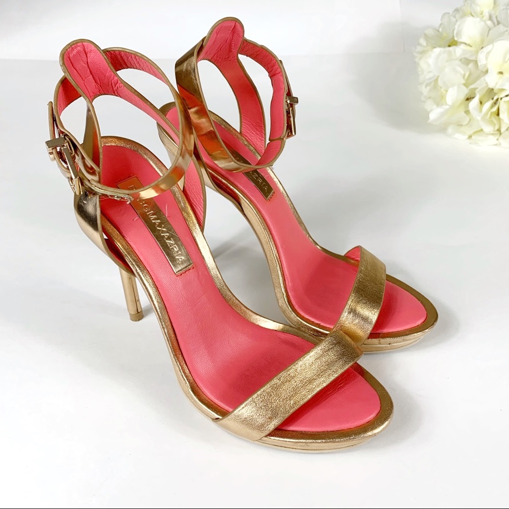 BCBGMAXAZARIA Finite High-Heel Ankle-Strap Sandal